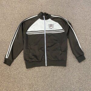Previously Owned Transformers Black Men’s Zip Up Track Jacket / Size Large